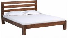 Woodsworth Torreon Solid Wood King Sized Bed in Provincial Teak Finish