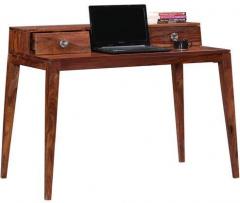 Woodsworth Toulouse Sheesham Wood Study & Laptop Table in Natural Finish