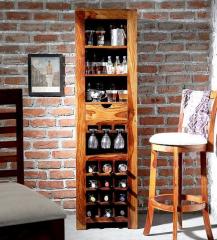 Woodsworth Tulsa Bar Unit in Provincial Teak Finish