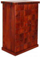 Woodsworth Urbane Bar Cabinet Honey in Colonial Maple Finish