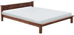 Woodsworth Vipra King Sized Bed in Provincial Teak Finish