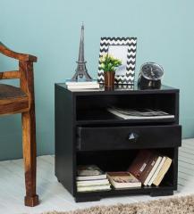 Woodsworth Winona Bed Side Table in Espresso Walnut Finish