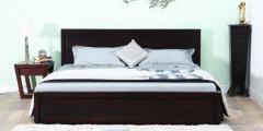 Woodsworth Winona King Size Bed In Espresso Walnut Finish