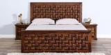 Woodsworth Woodway King Bed With Storage In Provincial Teak Finish