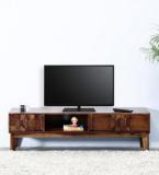 Woodsworth Wyoming Entertainment Unit In Provincial Teak Finish