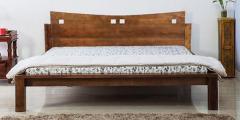 Woodsworth Yakima King Size Bed in Provincial Teak Finish