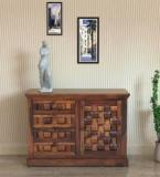 Wopno Furniture Pure Sheesham Wooden Sideboard Storage Cabinets for Living Room Solid Wood Free Standing Cabinet