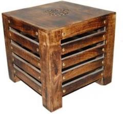 Worthy Fancy Shoppee Fancy Wooden Beautiful Handmade Stool For Living room, Farm House, Office Stool