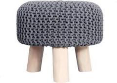 Wraps N Drapz Solid Wood Cocktail Ottoman