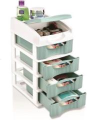 Yuiop SPACIA_4 Multipurpose Organizer Drawers | Sizecm | Plastic Free Standing Chest of Drawers