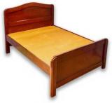 Zam Zam Furniture Simple Solid Wood Single Bed