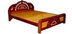 Zam Zam Furniture Sun Queen Solid Wood Queen Bed