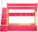 Yipi Flexi Bunk Bed With 6 Ft Sofa Cumbed And Hydraulic Storage In Pink By Yipi Engineered Wood Bunk Bed