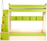 Yipi Flexi Bunk Bed With Hydraulic Bed In Green By Yipi Engineered Wood Bunk Bed