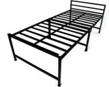 Ziaula Metal Single Size Cot for Adults Metal Single Bed