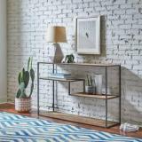 Zincopp Console Table Metal Console Table