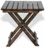 Zss ZES Brings Wooden handicrafted Square Folding Stool for Living Room Side Table 12 inch. Solid Wood Side Table