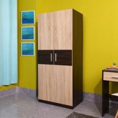 Zuari By Forte Newcastle Engineered Wood 2 Door Wardrobe