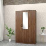 Zuari Mars Engineered Wood 3 Door Wardrobe