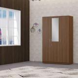 Zuari NORA Engineered Wood 3 Door Wardrobe