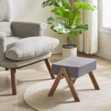 Zwigato Solid Wood Standard Ottoman