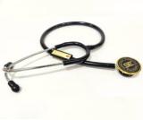 3s Diamond Stethoscope With Goldring On Stainless Steel Chest Piece Stethoscope For Doctors, Nursing Students Stethoscope