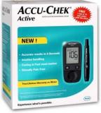 Accu Check Accu Chek Active Glucose Monitor With 10 Test Strips Glucometer