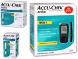 ACCU CHECK Active Glucose Monitor With 100 Strips Glucometer