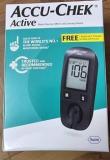 ACCU CHEK ACTIVE BLOOD GLUCOMETER WITH 10 STRIPS Glucometer