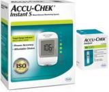 ACCU CHEK Instant S Blood Sugar Glucose Check Machine With 10 Test Strip Glucometer