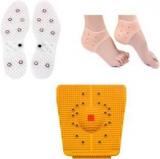 Accufit AF24 Acupressure Massager Tools Combo Kit With Bio Magnetic Power Foot Massager