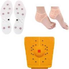 Accufit AF24 Acupressure Massager Tools Combo Kit with Bio Magnetic Power Foot Massager