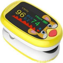 ACU CHECK Blood Oxygen Fingertip Oximeter Health Care Sleeping Heart Rate Monitor For Kids Pulse Oximeter