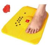 Acuhealth AH171 Accupressure Foot Mat With Magnets For Stress And Pain Relief With Thumb Pad Massager