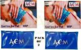 Agarwals ACM Cooling Gel Pad For Therapy Of Back Shoulder, Neck, Waist Pain Relief 2 Pcs Cold Pack