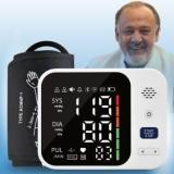 Aika Professional Digital Fully Automatic Arm Blood Pressure Monitor With Rechargeable Battery, 99 Memory, Large Display, Easy To Use Bp Monitor