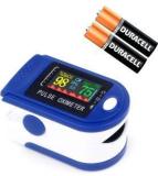 Airoza Fingertip Pulse Oximeter, Blood Oxygen Meter, SpO2 & Pulse Monitor With Battery Pulse Oximeter