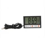 Amicisense Indoor/Outdoor Digital LCD Temperature With Wired External Sensor Indoor/Outdoor Digital LCD Temperature With Wired External Sensor Thermometer