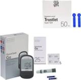 Arkray GlucoCard G+ Diabetes Kit with 25 Individually pack strips + FREE 50 Lancet Glucometer