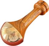 Ayushora AY KW NL Ayushora Pure Kansa Wand With Wooden Handle, For Relaxation, Foot Massager Tools Massager