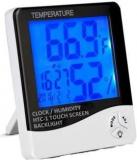 Balrama Hygrometer Clock / Humidity / Temperature / Alarm HTC 1 With Back Light Touch Screen Display Backlight Thermometer