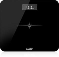 Beatxp Actifit Flare Weight Machine with 5mm Thick Tempered Glass for Human Body Weighing Scale