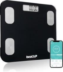 Beatxp Smart Plus Weight Machine with 13 Body Parameters |Bluetooth App| Weighing Scale