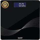 Beatxp Wave Digital Weighing Scale|LCD Panel|Thick Tempered Glass Weighing Scale