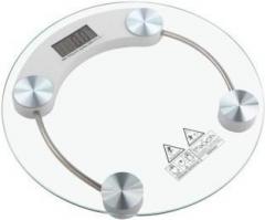 Cadeau Personal Weight Machine 8mm Round Glass Weighing Scale Weighing Scale