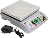 Cohel 30Kg Double Display Chargeable Weight Machine With Steel Plate Top For Shop/Home Weighing Scale