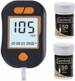 Control D Advanced Diabetes Meter Glucose Blood Sugar Testing Monitor with 100 Strips Glucometer