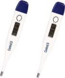 Control D Digital Thermometer Set Of 2 With One Touch Operation For Child And Adult Oral Or Underarm CDT01 Thermometer