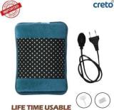 Creto Electric Hot Gel Bag | Auto Power Cut Off Saftey | Soft Fur Surface Electric 1 L Hot Water Bag