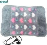 Creto Velvet Fur Gel Electric Heat Bag For Full Body Pain Relief Electric 1 L Hot Water Bag